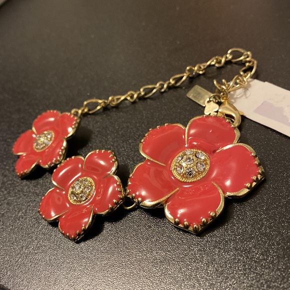 Gorgeous KATE SPADE flower bracelet New with Tags - Picture 2 of 8